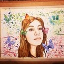 Mi Proyecto del curso: Retrato en acuarela a partir de una fotografía. Projekt z dziedziny Trad, c i jna ilustracja użytkownika Fátima Torres - 16.12.2020