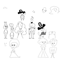 My project in Illustrated Characters Factory course. Un progetto di Illustrazione tradizionale di Vanessa Lusian - 25.12.2020