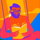 The flashlight book. Un proyecto de Ilustración digital e Ilustración vectorial de E. Alarcón - 26.12.2020