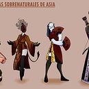 Mi Proyecto del curso: Las ladronas sobrenaturales de Asia. Een project van Stripboek y Traditionele illustratie van Ima GTM - 04.01.2021