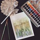 My project in Negative Watercolor Painting for Botanical Illustration course . % Linnette tarafından hazırlanan Sulubo, Ve a Resim projesi - 12.26.2020