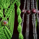 My Course Project: Macramé Accessory Design. Macramé, Accessor, Design, Arts, Crafts, Decoration, Fiber Arts, and Textile Design project by Beatriz González Araya - 12.26.2020