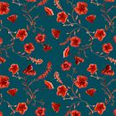 My watercolor textile pattern. Un proyecto de  de _katarina3 - 28.12.2020