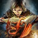 The Fantasy Reader. Pintura digital projeto de elenazambelli - 12.12.2020