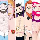 Algunos de mis chicos malos. Comic, Character Design, Editorial Illustration, Traditional illustration, Digital Illustration & Instagram project by Rafa Aguilar - 12.29.2020
