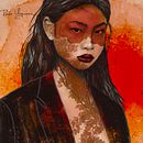 My project in Illustrated Portraits with Procreate course. Un progetto di Illustrazione digitale di rada_ungureanu - 30.12.2020