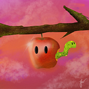 Apple's Sunset. Un proyecto de Ilustración tradicional de João Vieira - 31.12.2020
