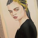 Mi Proyecto del curso: Retrato en acuarela a partir de una fotografía . % María José Barra Catalán tarafından hazırlanan Portre Çizimi, Sulubo, Ve a Resim projesi - 12.31.2020