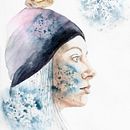 My project in Illustrated Portrait in Watercolor course. Projekt z dziedziny Portret i Malowanie akwarelą użytkownika n0n - 01.01.2021