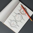 My project in Introduction to Product Design Sketching course-Cross. Desenho digital, Design industrial, Design de produtos, Sketchbook, e Esboçado projeto de Chiranjith Barui - 11.03.2021