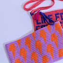 Mi Proyecto del curso: Introducción al tapestry. Projekt z dziedziny Craft, Kreat, wność, Projektowanie mod i  Tkactwo użytkownika ivonne guajardo - 06.01.2021