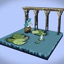 Voxel Totoro. Un proyecto de 3D, Animación 2D, Animación 3D, Animación de personajes, Cine, Diseño 3D, Modelado 3D, Pixel art, Rigging y Vídeo de Frank Morales - 03.01.2021