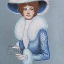 My project in Illustration with Pastel and Coloured Pencils course. Desenho projeto de Marie Maurice - 03.01.2021