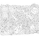 My project in Doodle-Style Vector Illustration course. Un projet de Dessin numérique et Illustration numérique de Kim Ellis - 03.01.2021