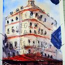 Mi Proyecto del curso: Dibujo arquitectónico con acuarela y tinta. Drawing project by Iasmina Giuchici Olasz - 01.05.2021