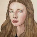 Mi Proyecto del curso: Retrato en acuarela a partir de una fotografía. Un progetto di Disegno, Disegno artistico, Disegno di ritratti, Illustrazione editoriale, Pittura e Pittura ad acquerello di Camila Klapp - 18.12.2020
