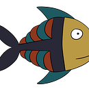 Fish Stickers. Een project van Digitale illustratie van George Jette - 06.01.2021