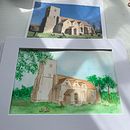 Wedding venue. Un proyecto de Pintura a la acuarela de Zsofia Badcock - 06.01.2021