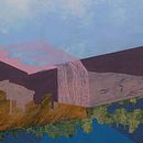 Interpretaciones del paisaje. Collage, Painting, Acr, and lic Painting project by Inés Darwich - 01.07.2021