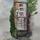 My project in Architectural Sketching with Watercolor and Ink course. Un projet de Aquarelle de adrijana_lucev - 08.01.2021