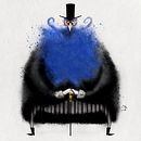 O Barba Azul-Meu projeto do curso: Introdução à ilustração infantil. Un proyecto de Ilustración digital, Ilustración editorial e Ilustración infantil de Jack azulita - 11.01.2021