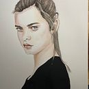 Watercolor Portrait - Sol Barrios Class . Un progetto di Pittura ad acquerello e Disegno di ritratti di Laura Schuler - 08.01.2021