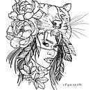 Mi Proyecto del curso: Diseño e ilustración digital de tatuajes con Procreate . % Sílvia Mendoza tarafından hazırlanan Dövme Tasarımı projesi - 01.08.2021