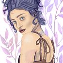 Mi Proyecto del curso: Retrato ilustrado con Procreate . % Denisse Ortiz Caballero tarafından hazırlanan Gerçekçi Çizim projesi - 01.09.2021