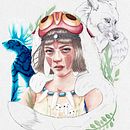 Mi Proyecto del curso: Retrato ilustrado en acuarela. Desenho a lápis, Desenho de retrato, Mangá, e Pintura em aquarela projeto de Isis Rodriguez - 09.01.2021