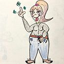 Mi Proyecto del curso: Introducción a la creación de personajes estilo cartoon. Un projet de Illustration traditionnelle de Laura Marsella Rodríguez - 09.01.2021