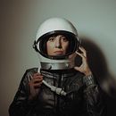 Astronauta (autorretrato) . % Amanda Rodrigues tarafından hazırlanan Portre Fotoğrafçılığı projesi - 01.09.2021