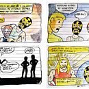 Mi Proyecto del curso: Introducción al cómic autobiográfico. Un proyecto de Ilustración tradicional de Cesar Perez - 10.01.2021