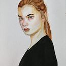 Mi Proyecto del curso: Retrato en acuarela a partir de una fotografía Ein Projekt aus dem Bereich  von Patricia Pacheco - 18.01.2021