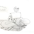 Mi Proyecto del curso: Relatos ilustrados: de la idea al papel. Traditional illustration project by Jhon Giraldo - 01.10.2021