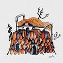 My project in Illustrated Stories: From Idea to Paper course . Ilustrasi tradisional proyek oleh Jose van Dam-Vuijk - 01.20.2021