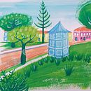 Quiosque Seixal. Projekt z dziedziny Trad, c, jna ilustracja i Sketchbook użytkownika Isabel vaz - 10.01.2021