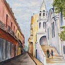 My project in Architectural Sketching with Watercolor and Ink course. Un projet de Aquarelle de adharper49 - 10.01.2021