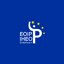 Diseño de la imagen corporativa de Erasmus + EOIP-IHEO.. Un proyecto de Br e ing e Identidad de Leire San Martín - 10.01.2021