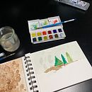 Prior to this course project. Een project van Aquarelschilderen van ucsi9iije9 - 10.01.2021