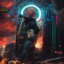 Mi Proyecto del curso: Fotomontaje futurista con Adobe Photoshop. Een project van Fotografie, Digitale fotografie y Retoucheren van foto's van Wilmer Martinez - 20.12.2021