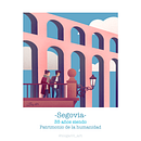 Segovia Patrimonio de la Humanidad . Un progetto di Illustrazione tradizionale di Iñigo Garrido - 06.12.2020