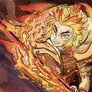 Fan art of  Demon Slayer  . % Jaranyanee Ruankhrew tarafından hazırlanan Karakter Animas, onu, Karakter Tasarımı, Çocuk İllüstras, onu, Dijital İllüstras, on, Dijital Bo, Ve ama projesi - 01.05.2021