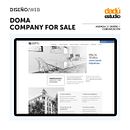 Diseño Web: Doma Company For Sale. Een project van  Webdevelopment,  Ontwerp, Grafisch ontwerp y Webdesign van Dadú estudio - 13.01.2021