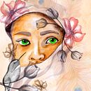 Mi Proyecto del curso: Retrato ilustrado en acuarela. Un proyecto de Dibujo realista, Creatividad, Dibujo de Retrato, Diseño, Fotografía de retrato, Ilustración tradicional, Lettering, Pintura y Pintura a la acuarela de Sonia Tudela Sánchez - 22.01.2021