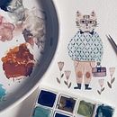 Mis acuarelas. Traditional illustration, and Watercolor Painting project by Gabi G - 01.13.2021