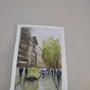 Mi Proyecto del curso: Paisajes urbanos en acuarela. Un projet de Beaux Arts, Aquarelle et Illustration architecturale de dan_han_17 - 13.01.2021