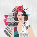 Ilustración collage. Un proyecto de Collage, Diseño gráfico e Ilustración tradicional de Diana Jabato Martín - 14.01.2021