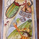Seek and hide. Un projet de Illustration jeunesse de Szidonia Hajdu - 14.01.2021