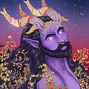 My project in Digital Fantasy Portraits: Stauros . Desen artistic, Design de caractere, Desen digital & Ilustrație digitală de Alejandro Valencia - 01.14.2021