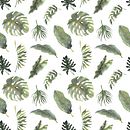 My project in Botanical Watercolor for Patterns course. Pattern Design projeto de Anastasia Pechnikova - 15.01.2021